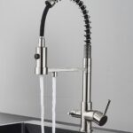AB102FCR Смеситель (пружинный) для кухни с фильтром для питьевой воды хром