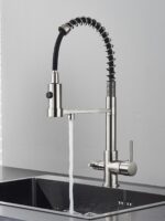 AB102FCR Смеситель (пружинный) для кухни с фильтром для питьевой воды хром — изображение 5