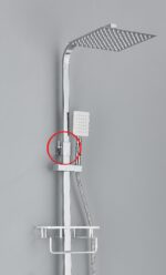 KR106S Крепление для штанги тропического душа AB106S — изображение 5